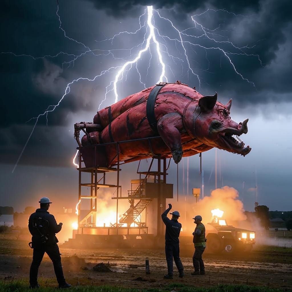 Процесс электростатического копчения глазами "классиков".