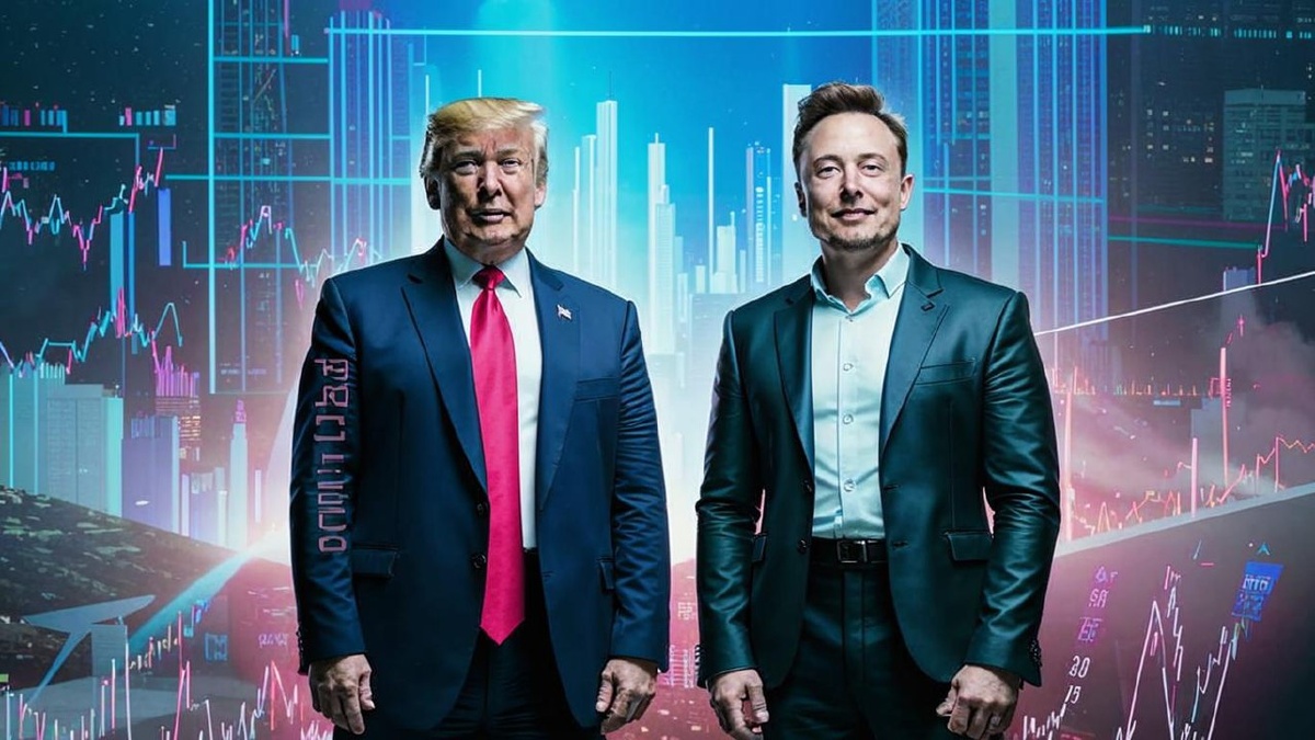 Дональд Трамп и Илон Маск