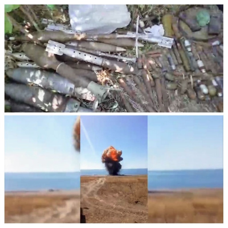    В ДНР обнаружены несколько оружейных схронов, поиски тайников продолжаются