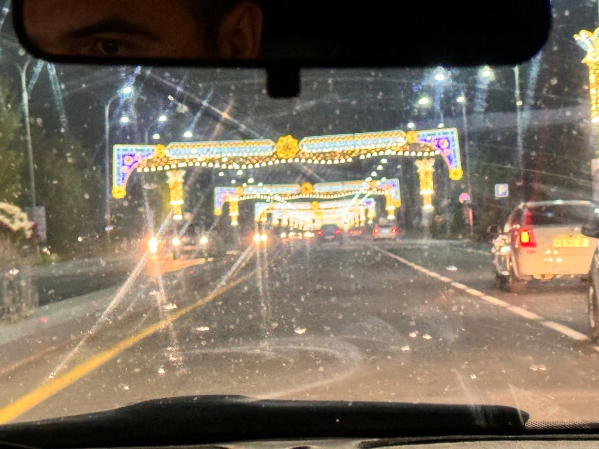 Едем на такси из Хивы в Ургенч