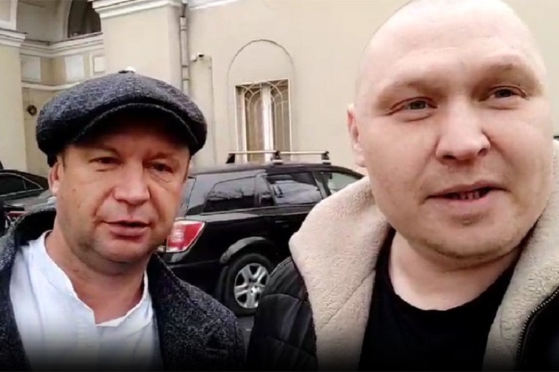    Скриншот видеообращения общественников