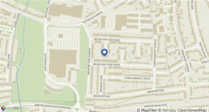 Карты Гугл, местоположение дома