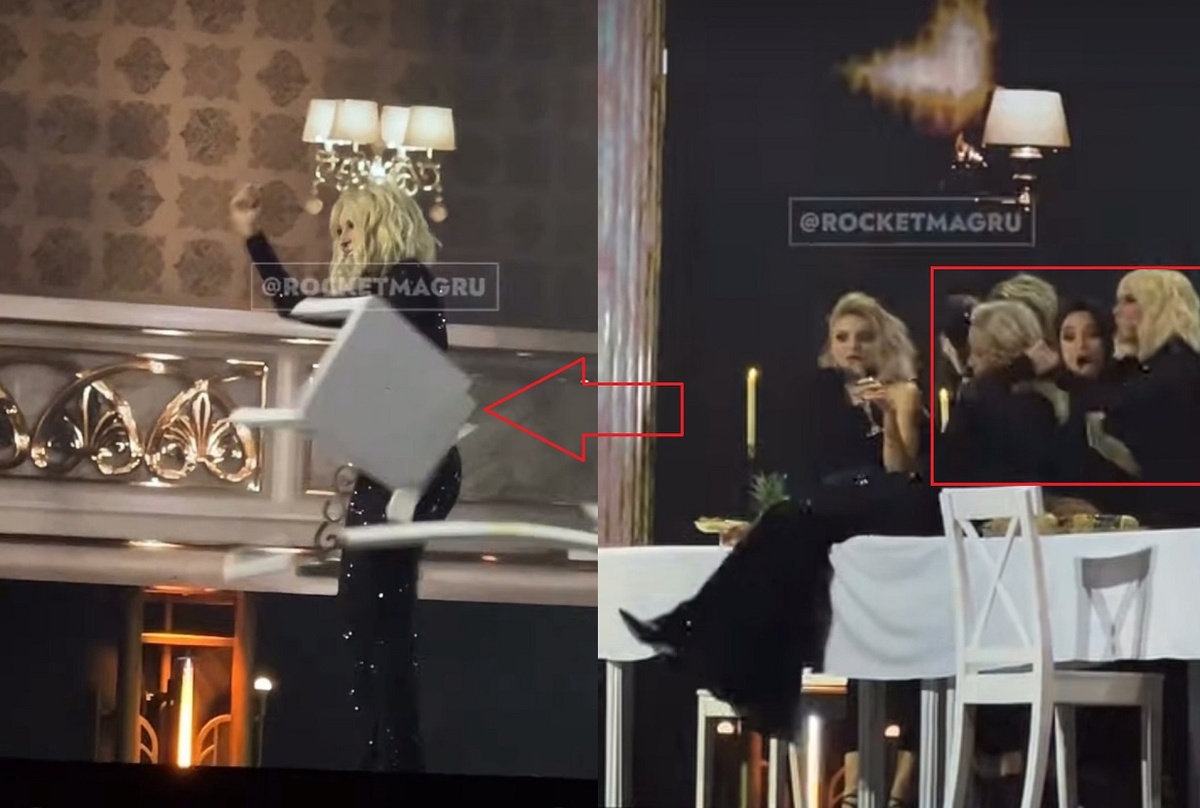 Своеобразная постановка была сыграна на вечере Игоря Крутого. Фото: социальные сети.