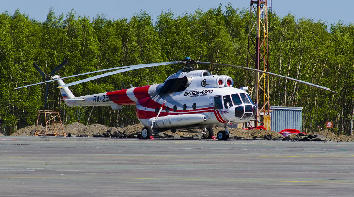 Вертолёт Ми-8Т авиакомпании "Витязь-Аэро", потерянный в авиакатастрофе 31 августа 2024 года на Камчатке