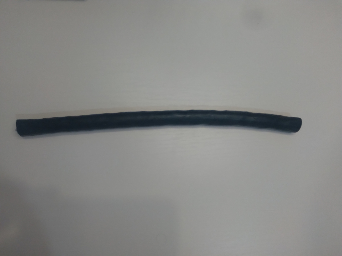 Реальный фрагмент кабеля ТППэпБбШп 50х2х0,5 длиной порядка 20см