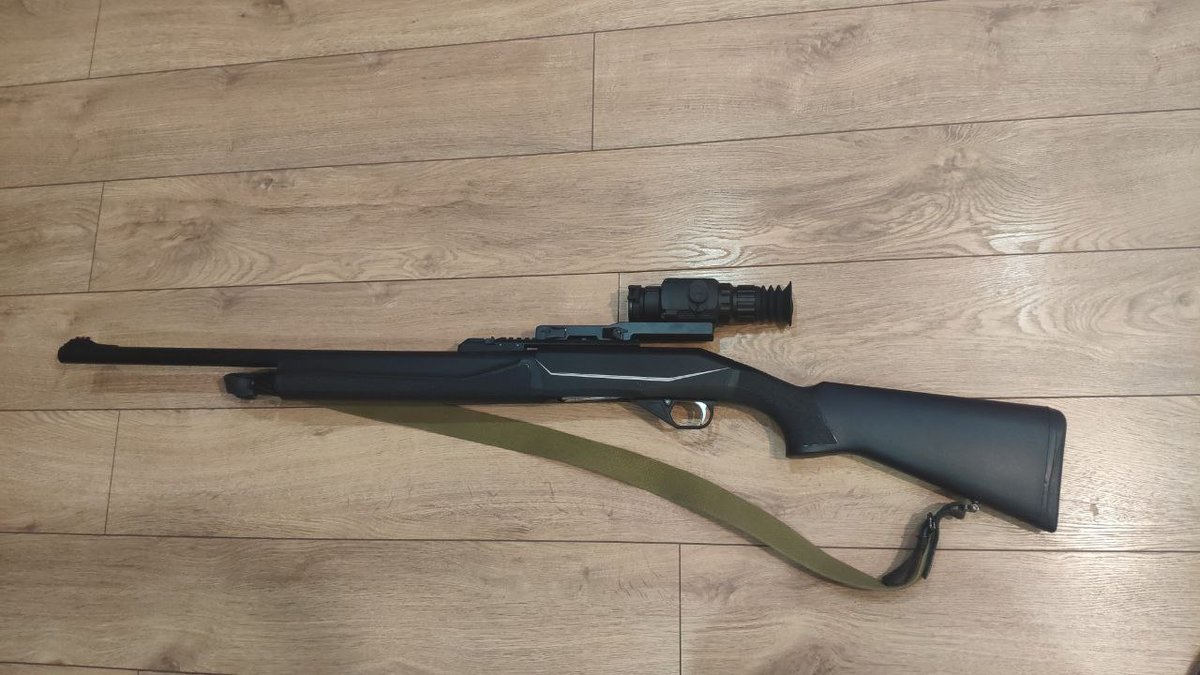 Huglu Renova Cantilever Combo + цифровой прицел Iray Saim 19