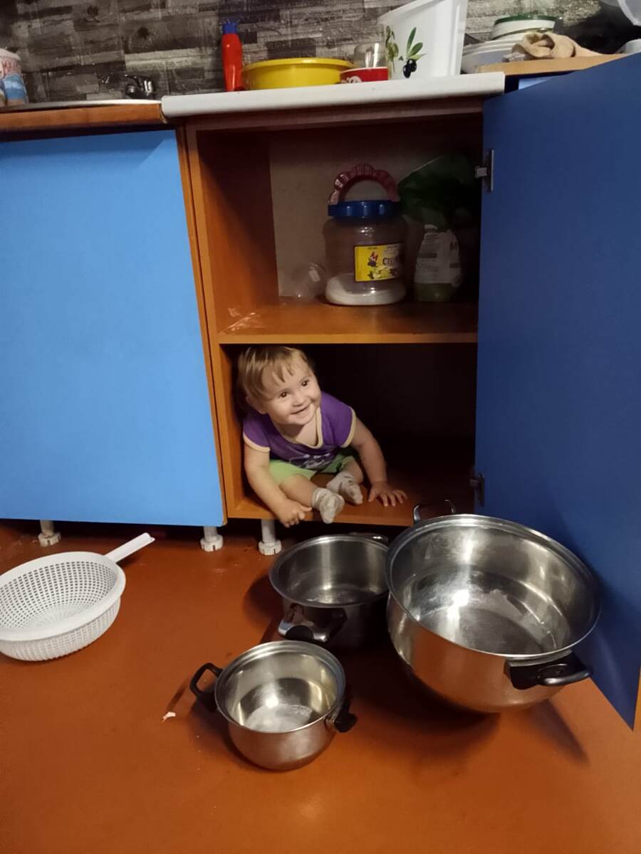 Моя внучка озорница Валечка Дети внуки Наш дом и Мы в нём