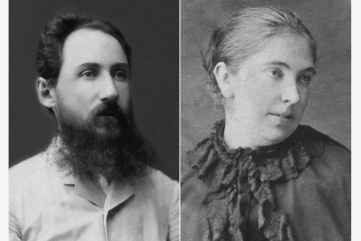 Родители Велимира Хлебникова: Владимир Хлебников и Екатерина Вербицкая. Скриншот с сайта Москвич Mag