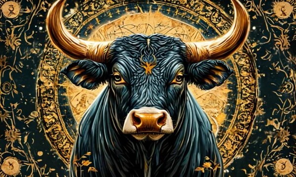 Знак зодиака Телец: гороскоп на 2025 год Зелёной Змеи. Обложка © «Шедеврум»