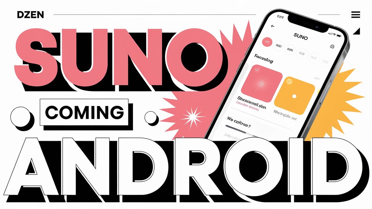 SUNO на Android-смартфонах.