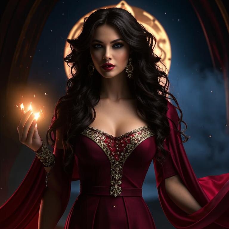 Беатрис из Вальдека. Портрет создан при помощи AI