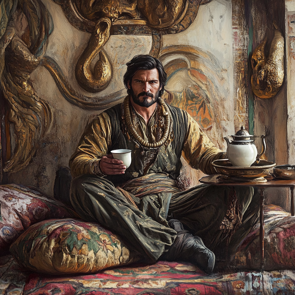 Великий Полоз. Иллюстрация Ксении Фир.