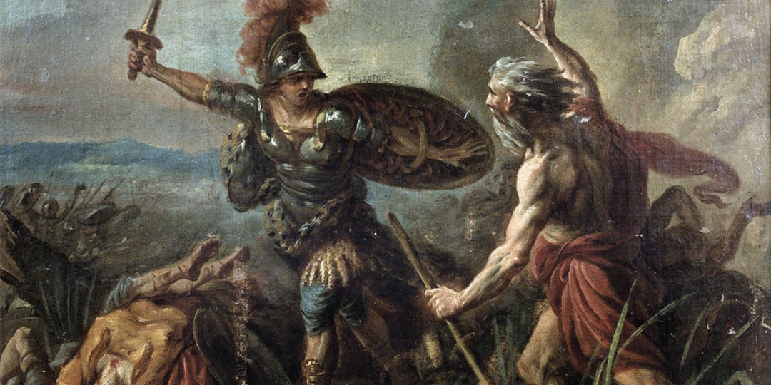 За что Скамандр разгневался на Ахилла?