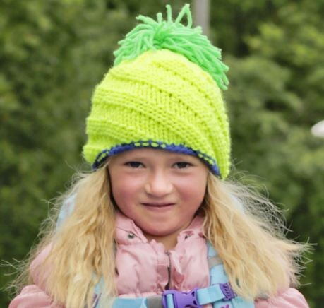    Спиральная трехцветная   
Источник: DROPS Design 