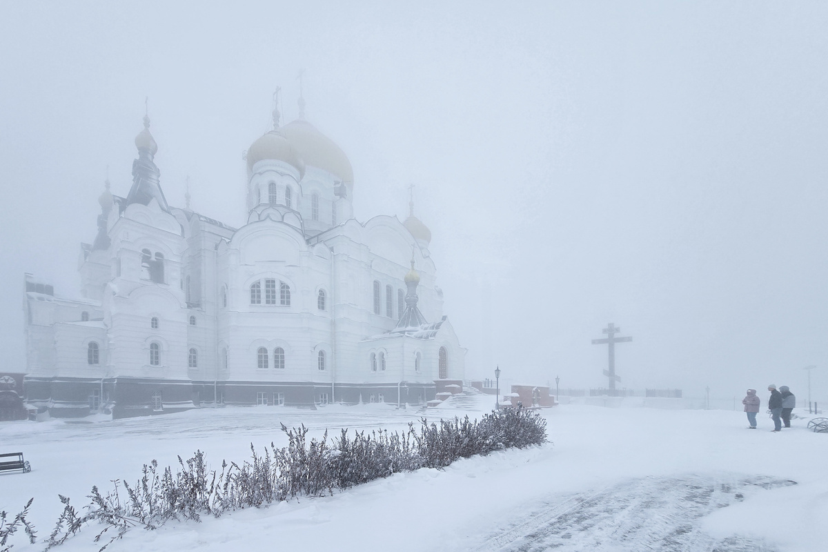 Белая Гора и Белогорский монастырь