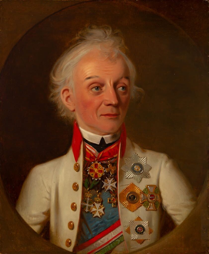 Иоганн Генрих Шмидт. Последний прижизненный портрет А.В. Суворова