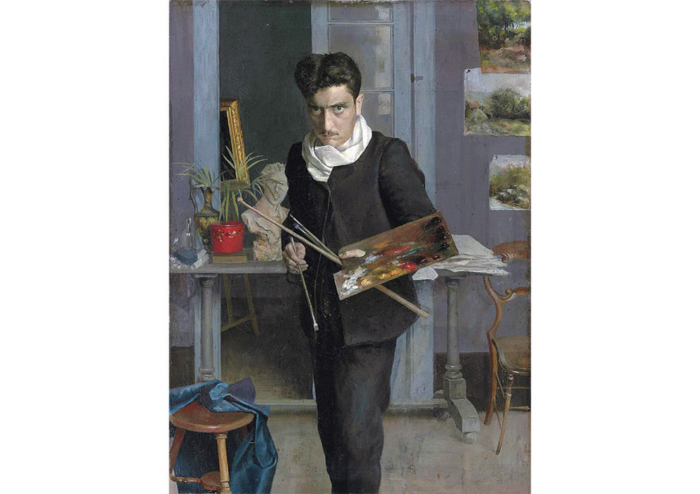 Автопортрет, 1898. Частная коллекция