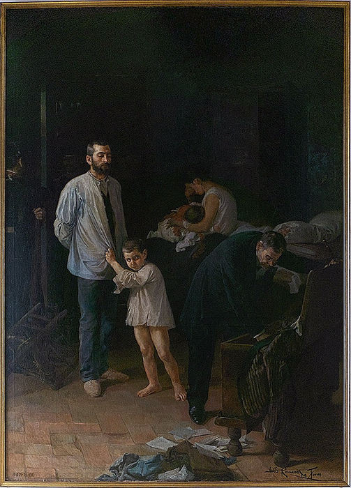 Чистая совесть, 1897. Музей современного искусства в Мехико, Мексика