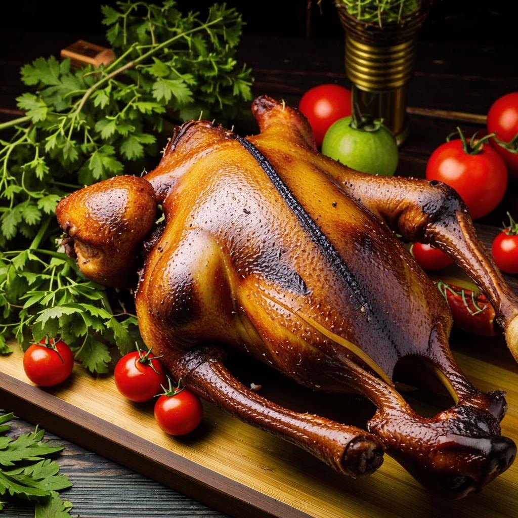 Утка холодного копчения