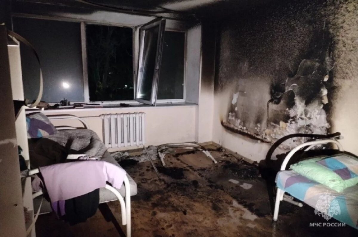    80 человек эвакуировались из-за пожара в здравнице под Челябинском