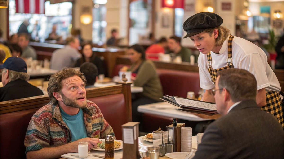 Немец в ресторане