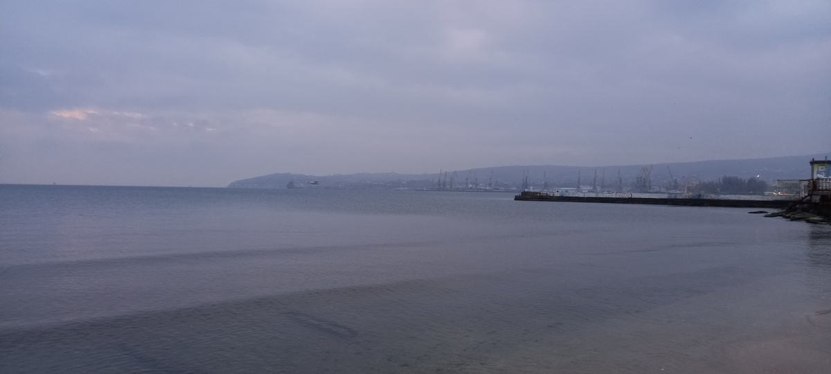 Море в тумане