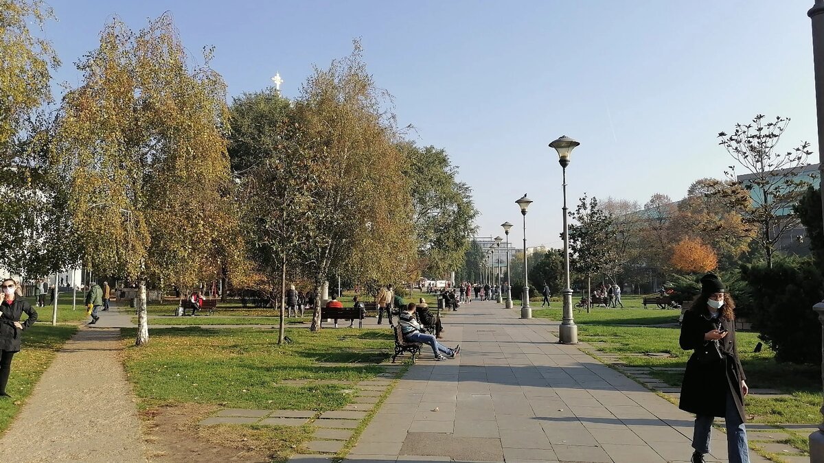 Белград осенью.