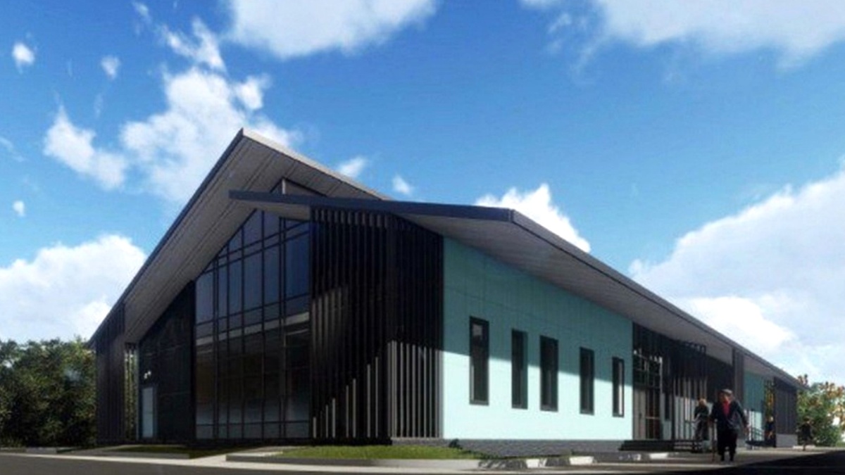    В Кондинском районе продолжается строительство новой поликлиники