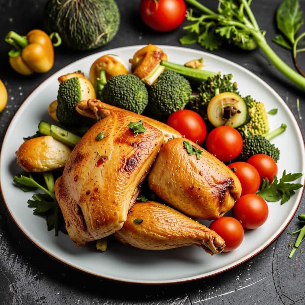 Курица холодного копчения.