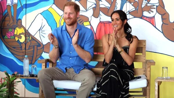    Меган Маркл и принц Гарри. Фото: Телеграм