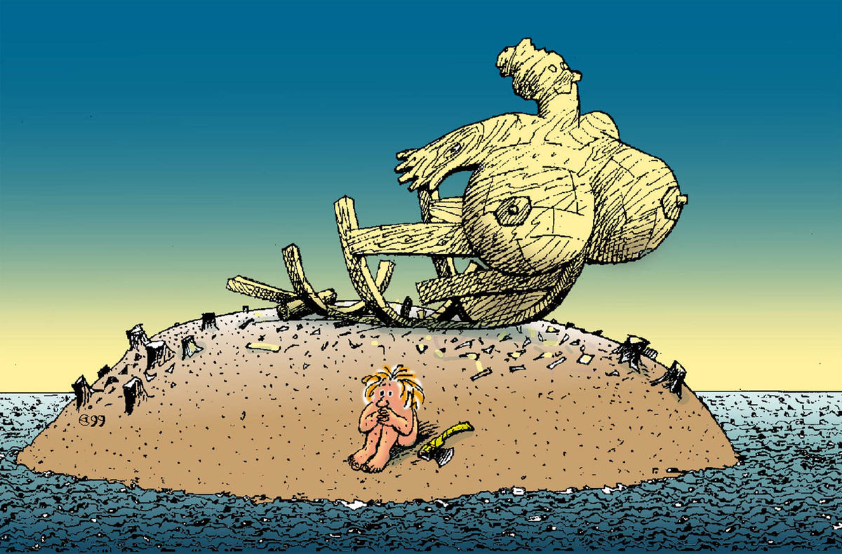 рис. Александр Сергеев. На его месте должен быть я.