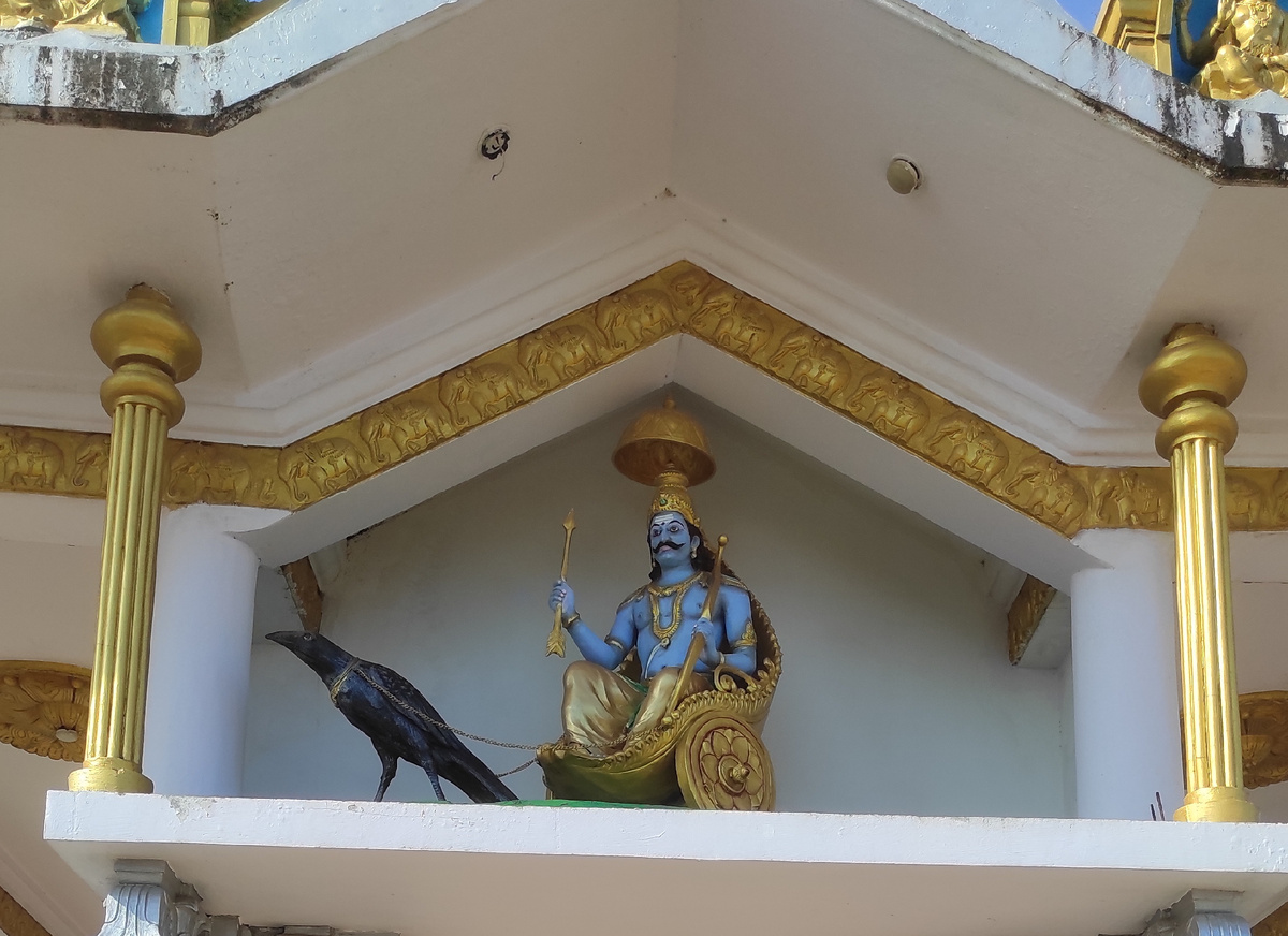 Шива на колеснице