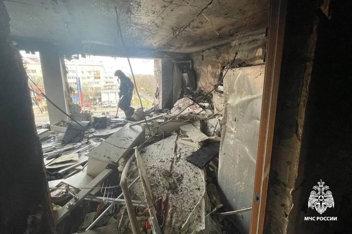    Режим ЧС ввели в Пятигорске после взрыва газа и пожара в жилом доме