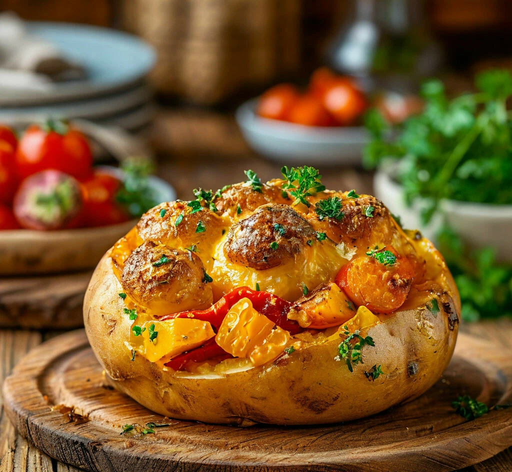 Запеченный картофель