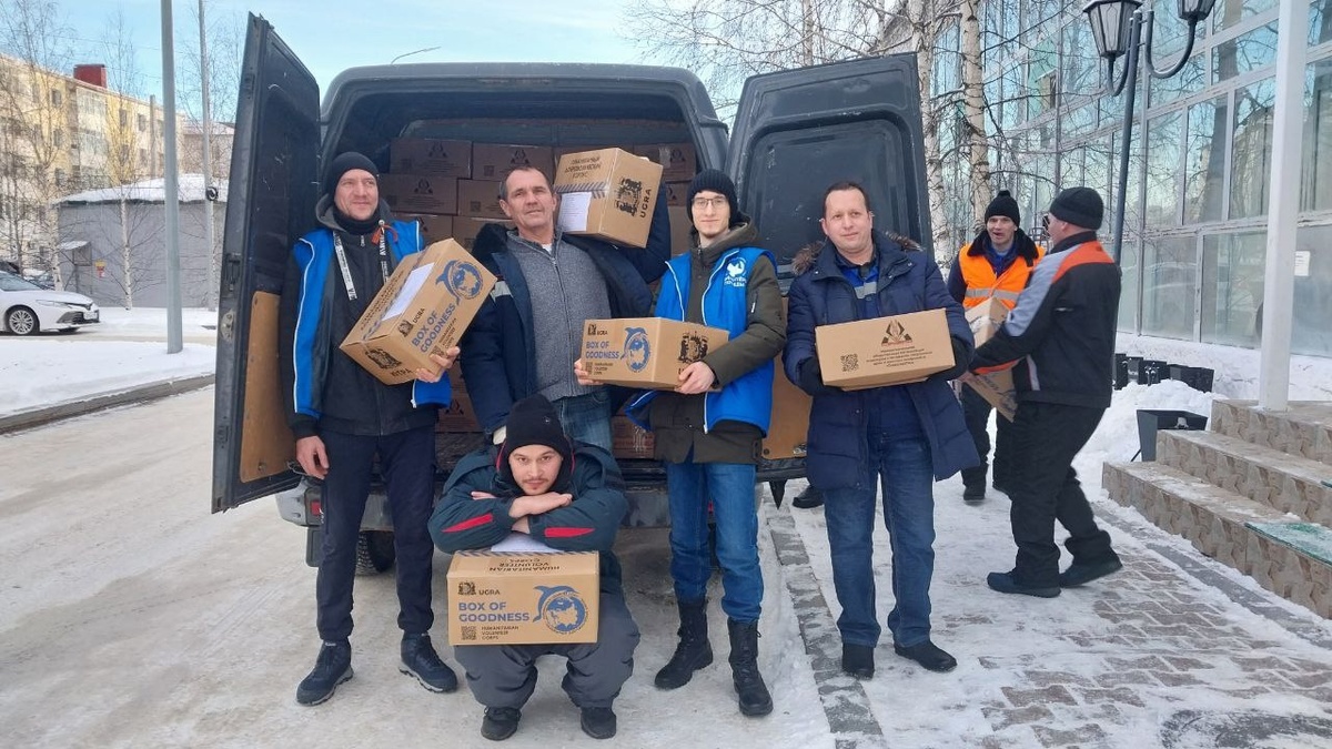    Из Югорска отправили 800 килограммов гуманитарного груза в зону СВО