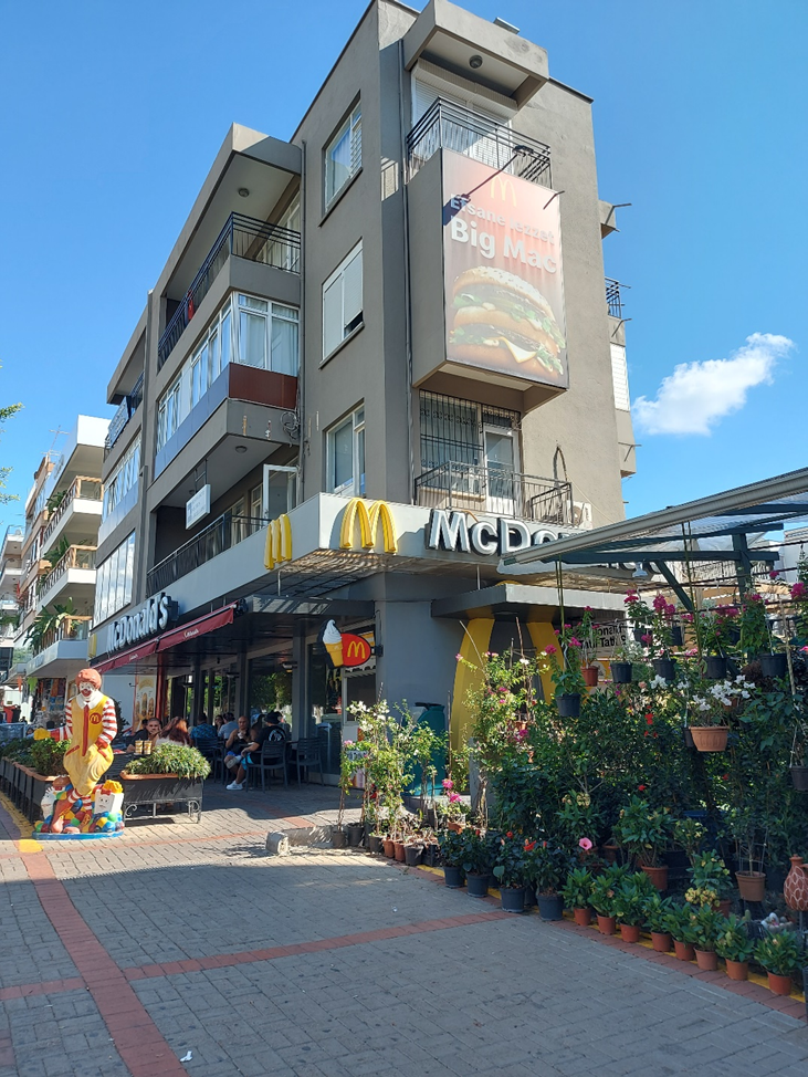 McDonald's, Турция, Аланья, сентябрь 2024 года
