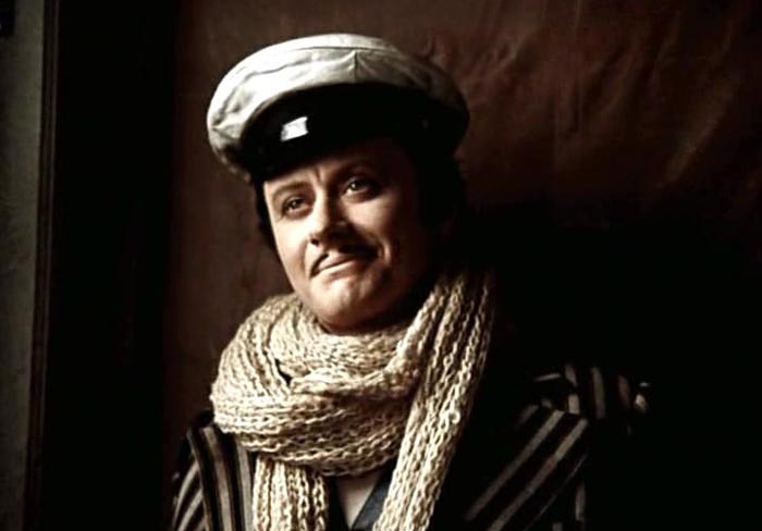 Андрей Миронов в фильме Марка Захарова «12 стульев», 1976 год  