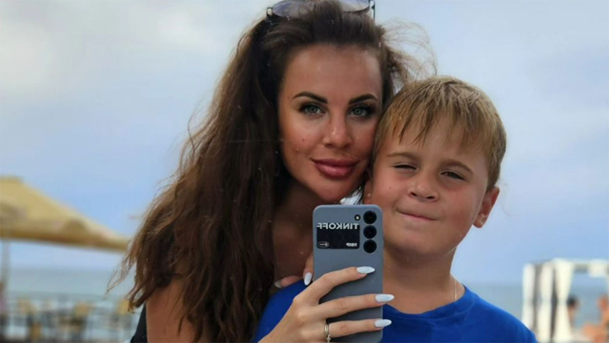 Ольга Ветер с сыном Мишей. Фото: соцсети Ольги Ветер