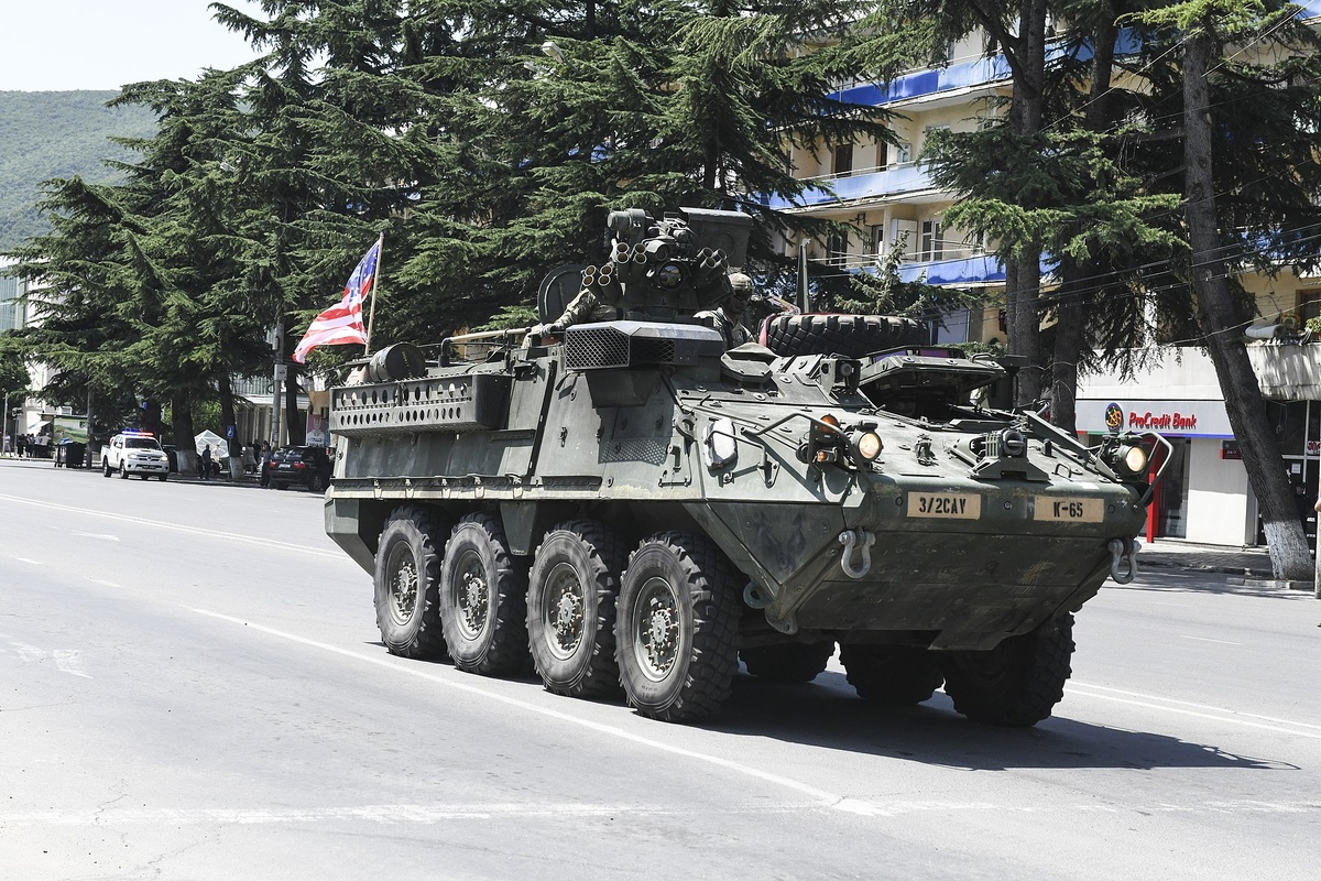 Американский БТР M1126 Stryker