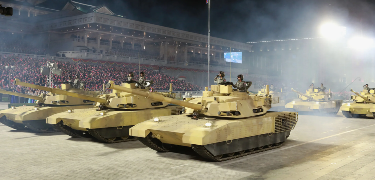 «Чхонма-2» на параде