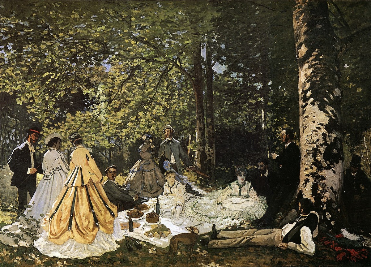«Завтрак на траве» (фр. Le déjeuner sur l'herbe) — картина французского художника Клода Моне, написанная им в 1866 году. Оригинал картины, к сожалению, частично утрачен, и сейчас хранится в Музее Орсе в Париже (Франция). Меньшая версия, эскиз картины, находится в коллекции Государственного музея изобразительных искусств имени А. С. Пушкина в Москве (Россия).