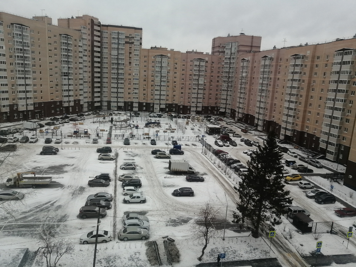 У нас зима
