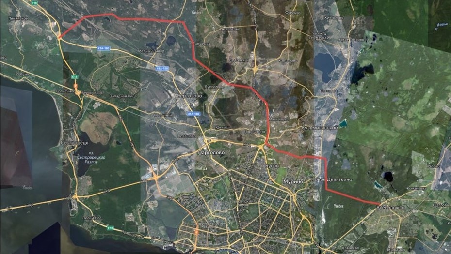    КАД-2, вариант жителей Ленинградской области