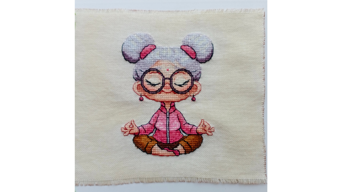 Поза лотоса, дизайнер Лена Зачёткина 