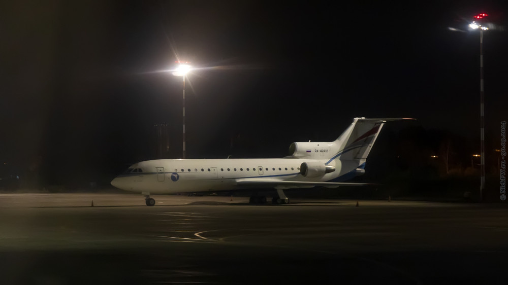 1. Яковлев Як-42Д — Бортовой №: RA-42412 © NickFW.ru — 30.09.2024г.