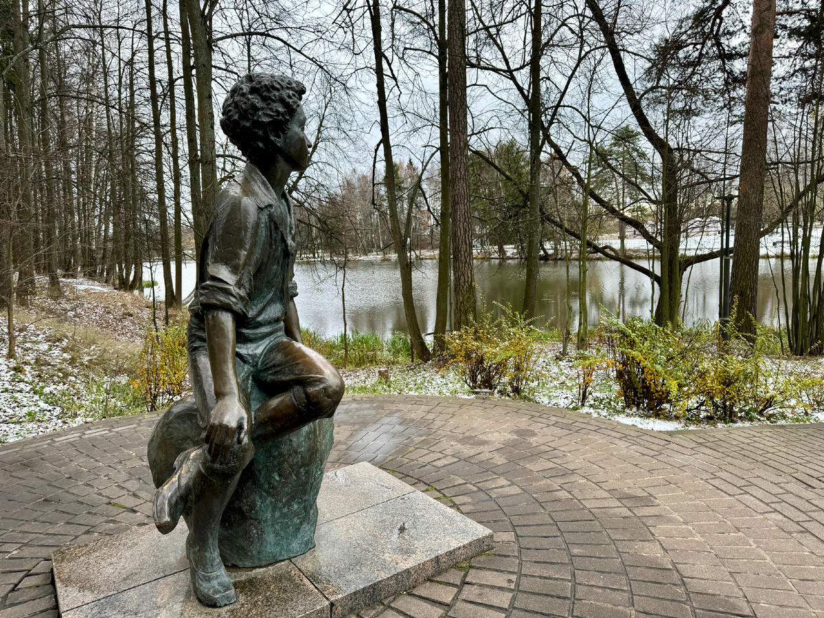 Маленький Александр Пушкин в селе Захарово. Фото автора