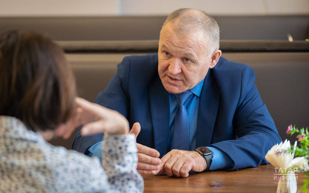 Директор казанского театра им. Тинчурина Фанис Мусагитов. Фото: © Владимир Васильев / «Татар-информ».