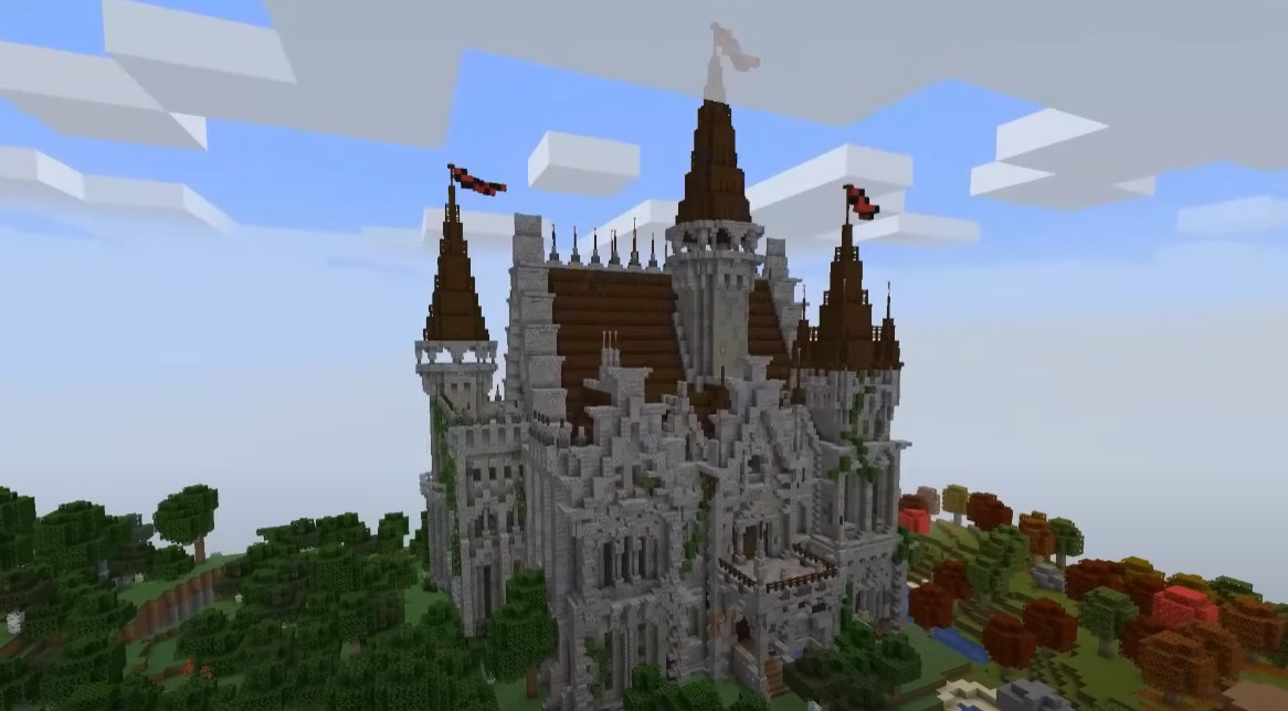 кадр из моего видео 100 ДНЕЙ выживания в СРЕДНЕВЕКОВЬЕ в Майнкрафт ХАРДКОР
