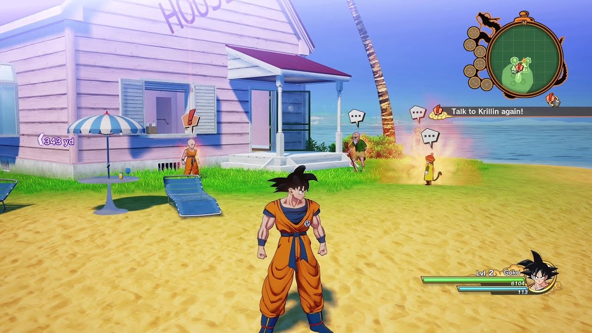 Гемплей Dragon Ball Z: Kakarot