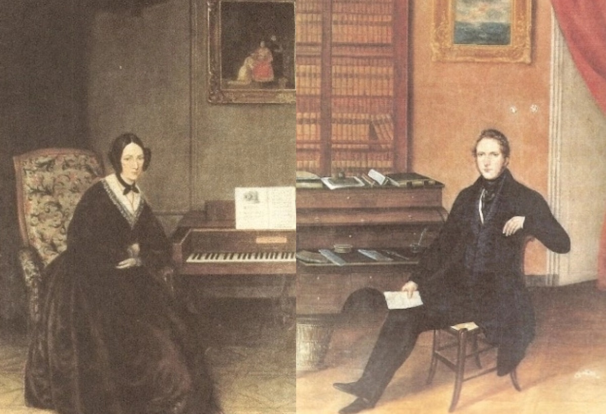 Софи-Нанина-Анриетта Аллот де ла Фюи и Пьер Верн